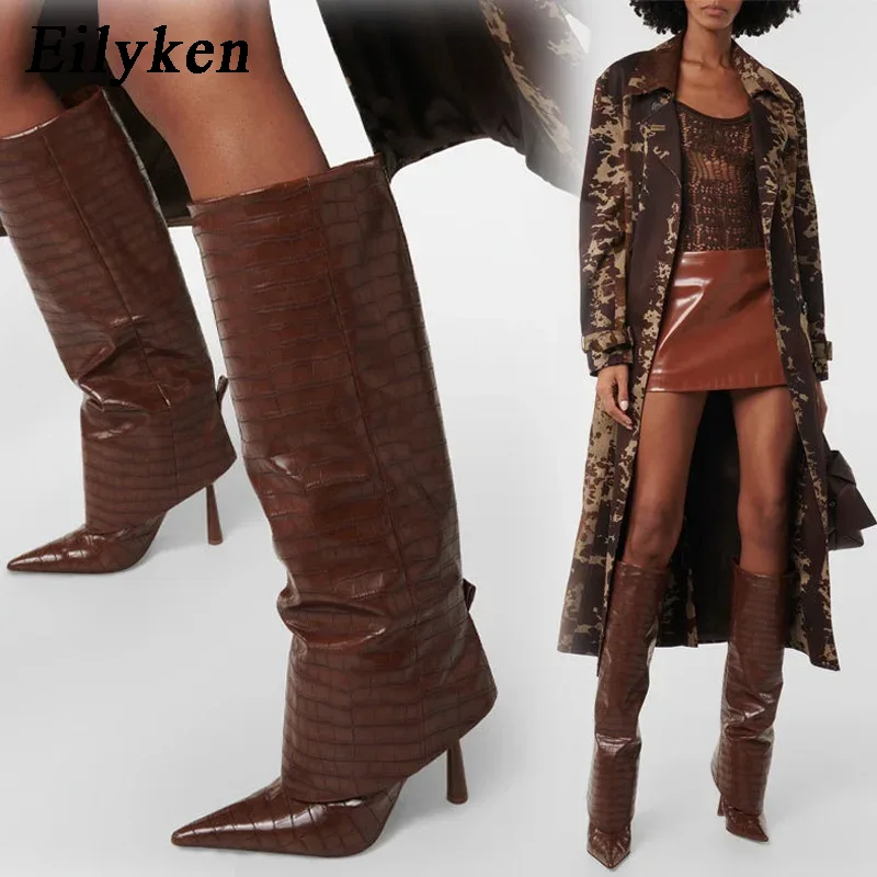 Women'S Fashion Knee High Boots - Eilyken 2027 Autumn Winter Design Knee