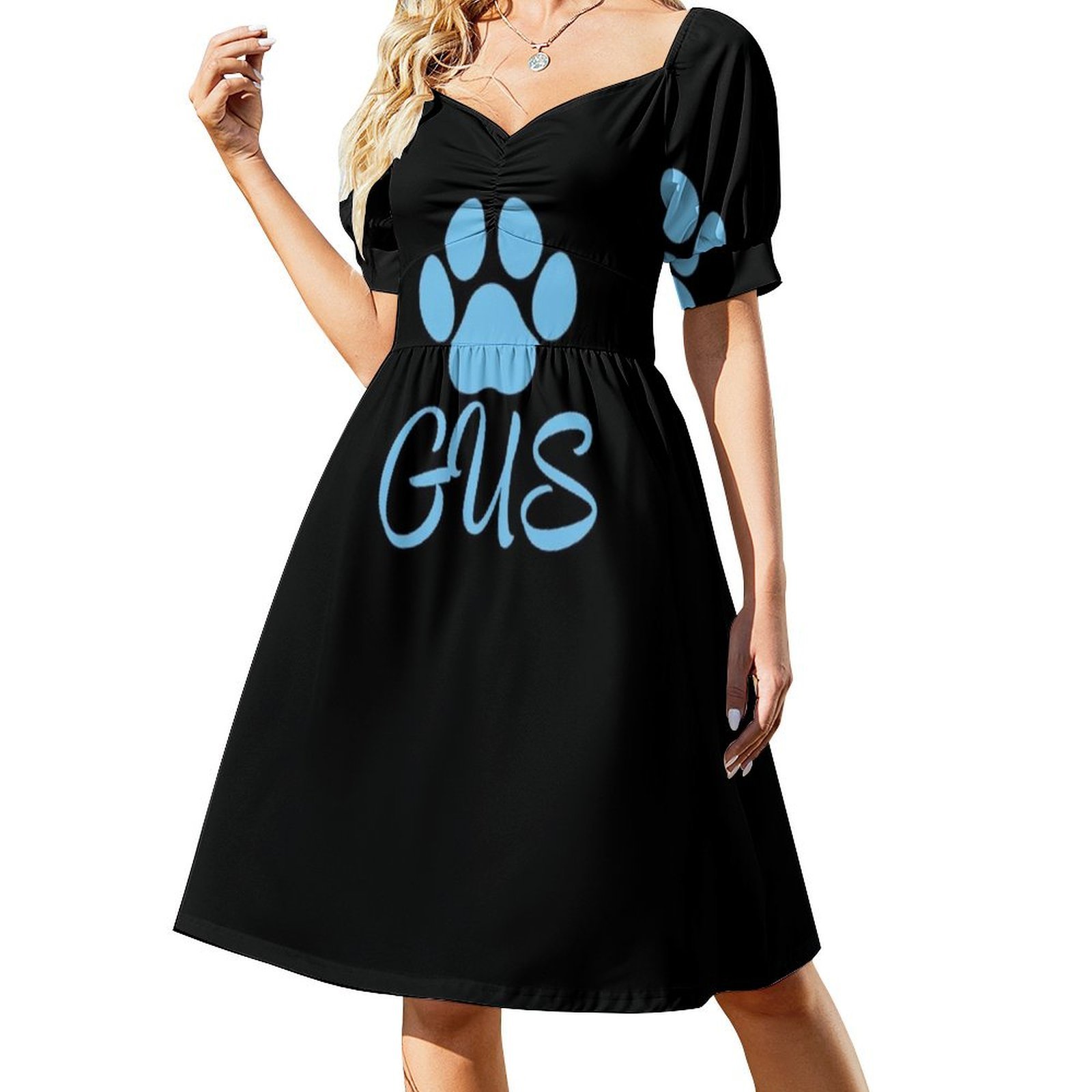 Blue Dog Name Gus Boho Chic Dr - Women Fashion Dress Names ulasan dan harga