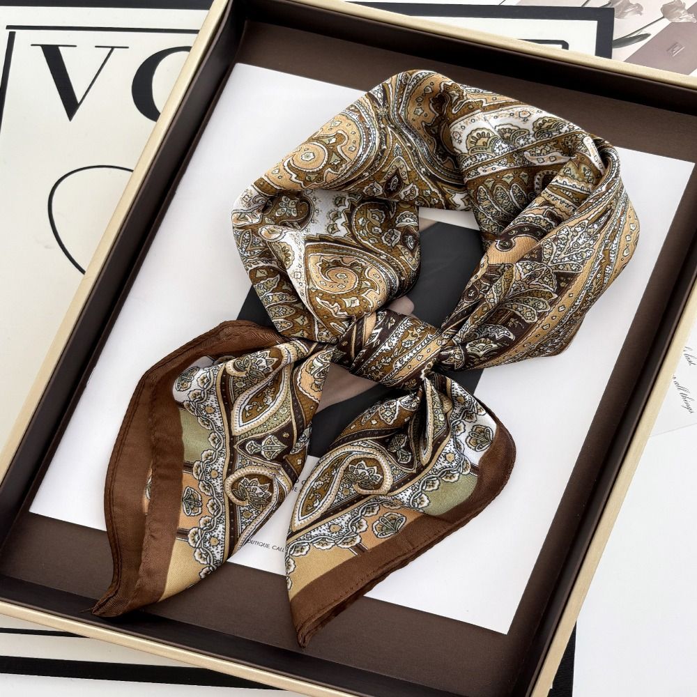 High Quality Luxury Print Imit - Women Fashion Necktie ulasan dan harga