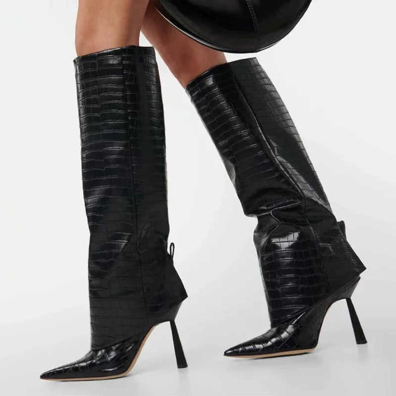 Eilyken 2027 Autumn Winter Des - Women'S Fashion Knee High Boots ulasan dan harga