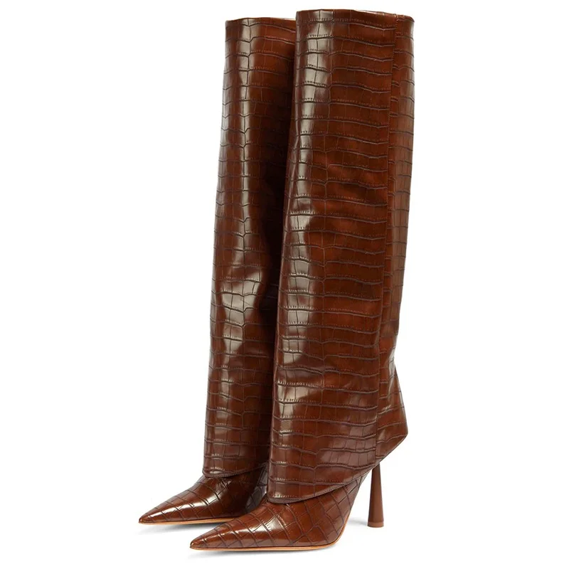 Eilyken 2027 Autumn Winter Des - Women'S Fashion Knee High Boots ulasan dan harga