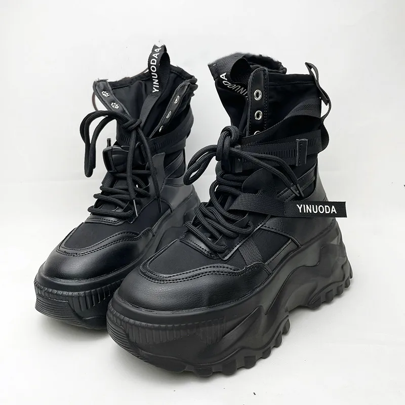 Autumn Winter Platform Boots W - Women'S Fashion Korea ulasan dan harga