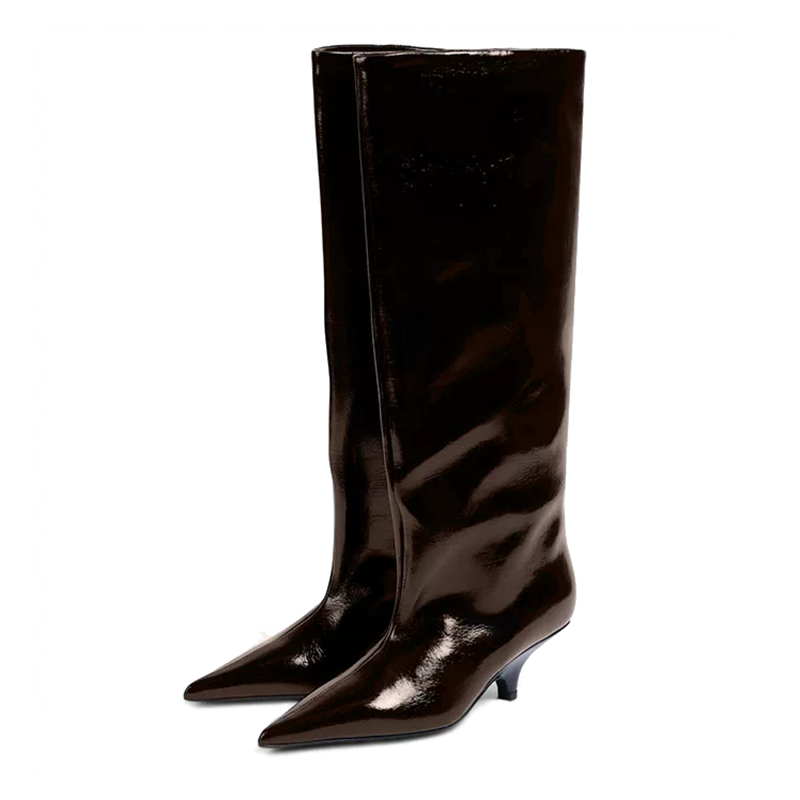 Steet Style New Winter Fashion - Women'S Fashion Knee High Boots ulasan dan harga