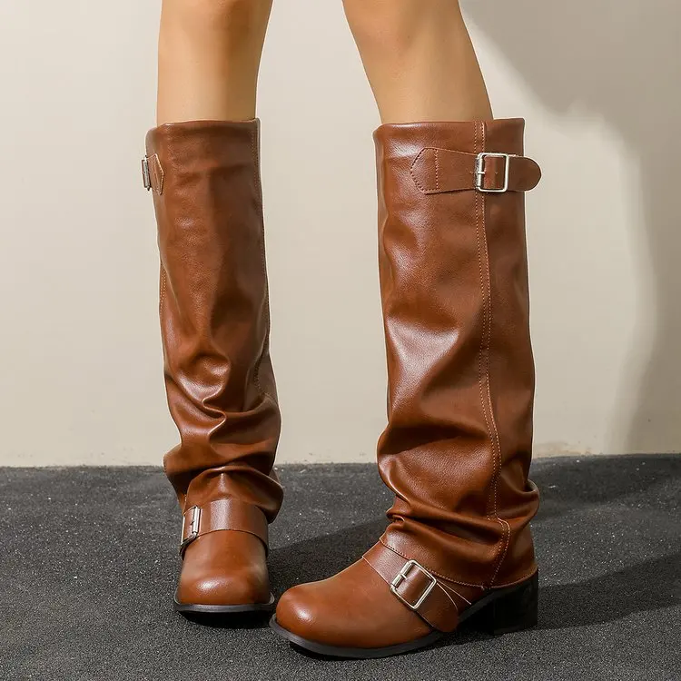 Women's 2026 New Solid Color N - Women'S Fashion Knee High Boots ulasan dan harga