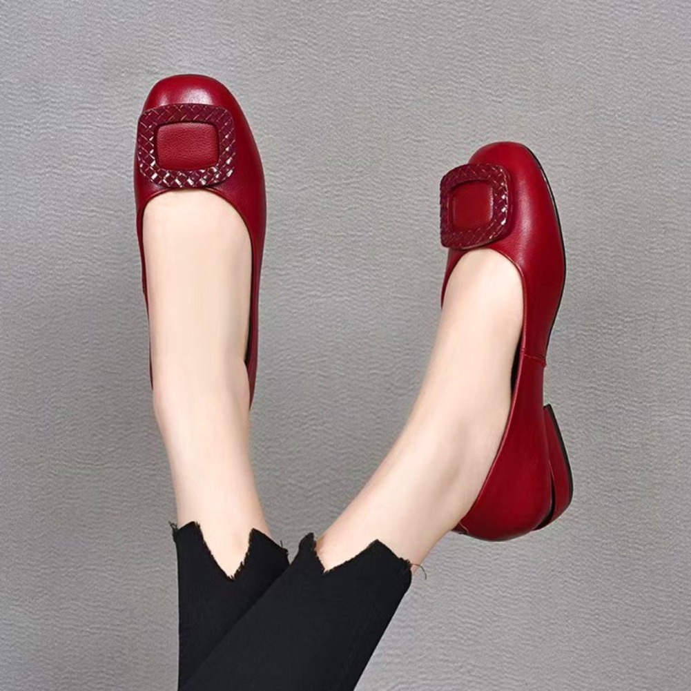 Soft Leather Cow Tendon Soft S - Women'S Fashion Shoes ulasan dan harga