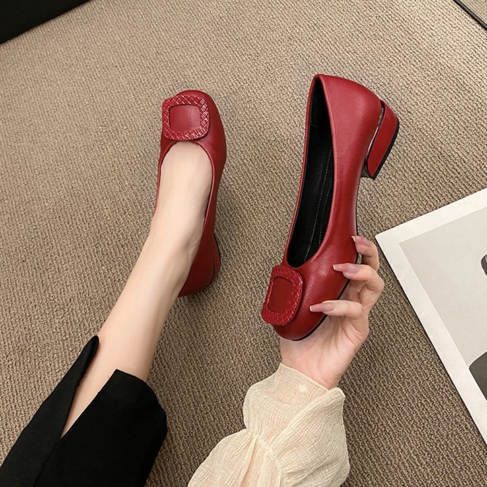 Soft Leather Cow Tendon Soft S - Women'S Fashion Shoes ulasan dan harga