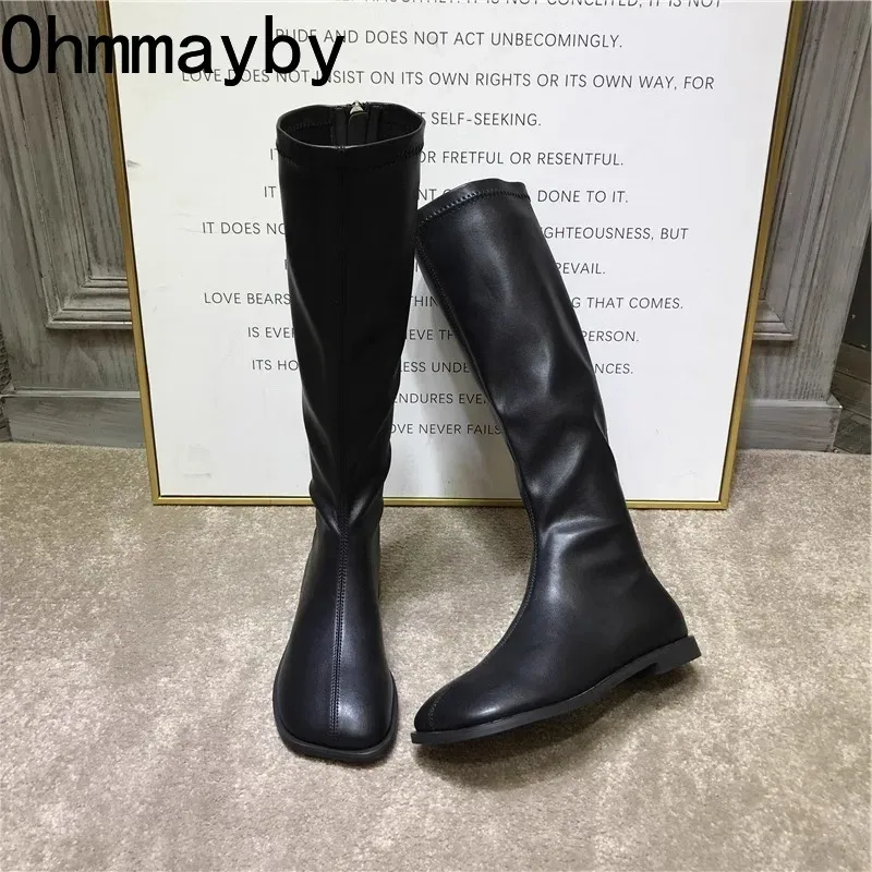 Street Style Stretch Women Kne - Women'S Fashion Korea ulasan dan harga