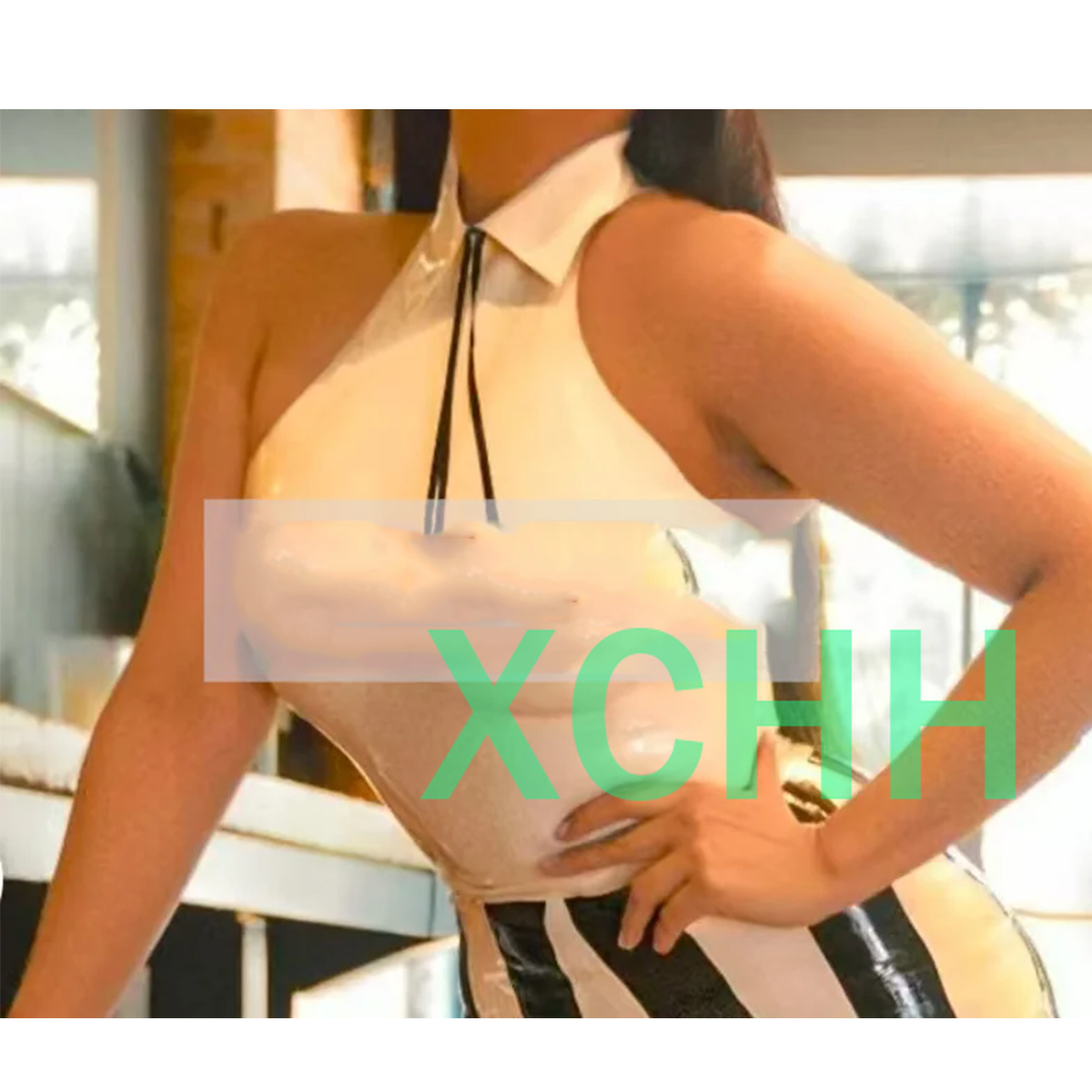 Natural Latex Sexy Women Colla - Women'S Fashion Vest Tops ulasan dan harga