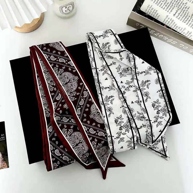 Luxury Fashion Woman Skinny Si - Women Fashion Necktie ulasan dan harga