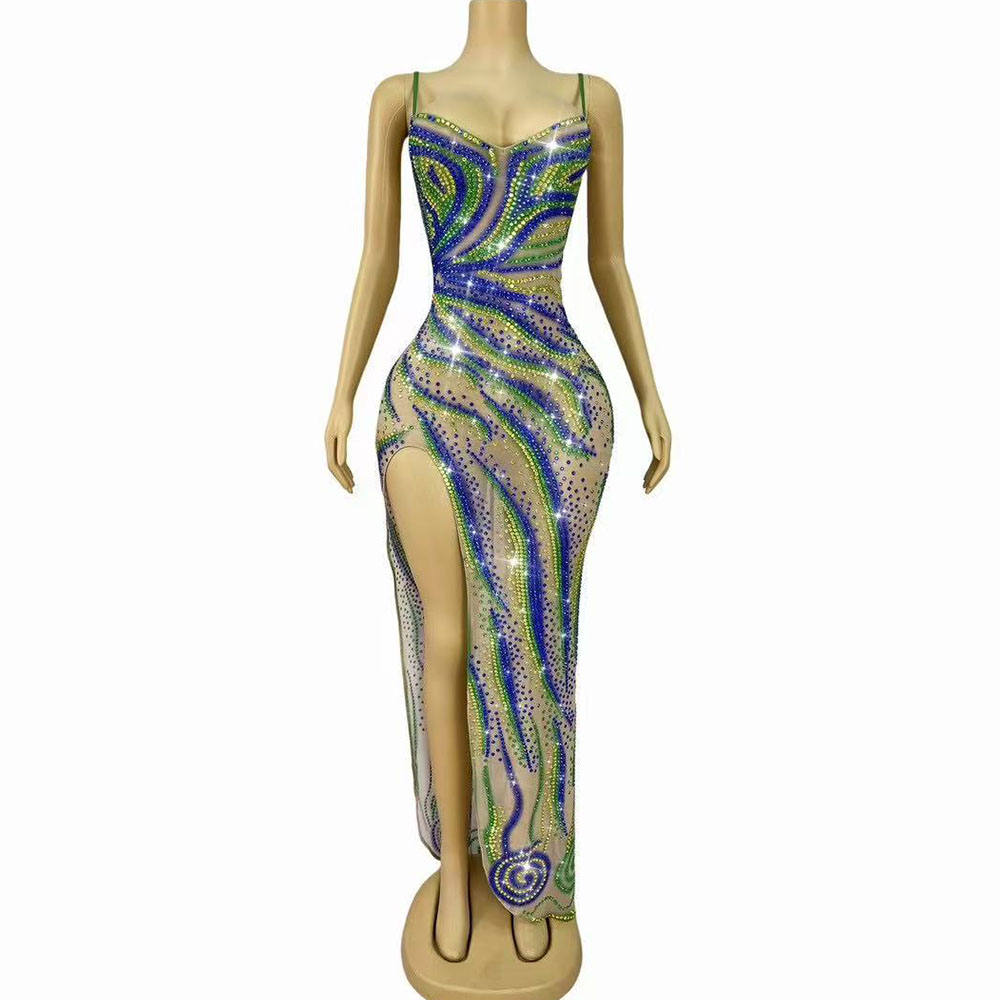 Flashing Rhinestones Sexy High - Women Fashion Photoshoot ulasan dan harga