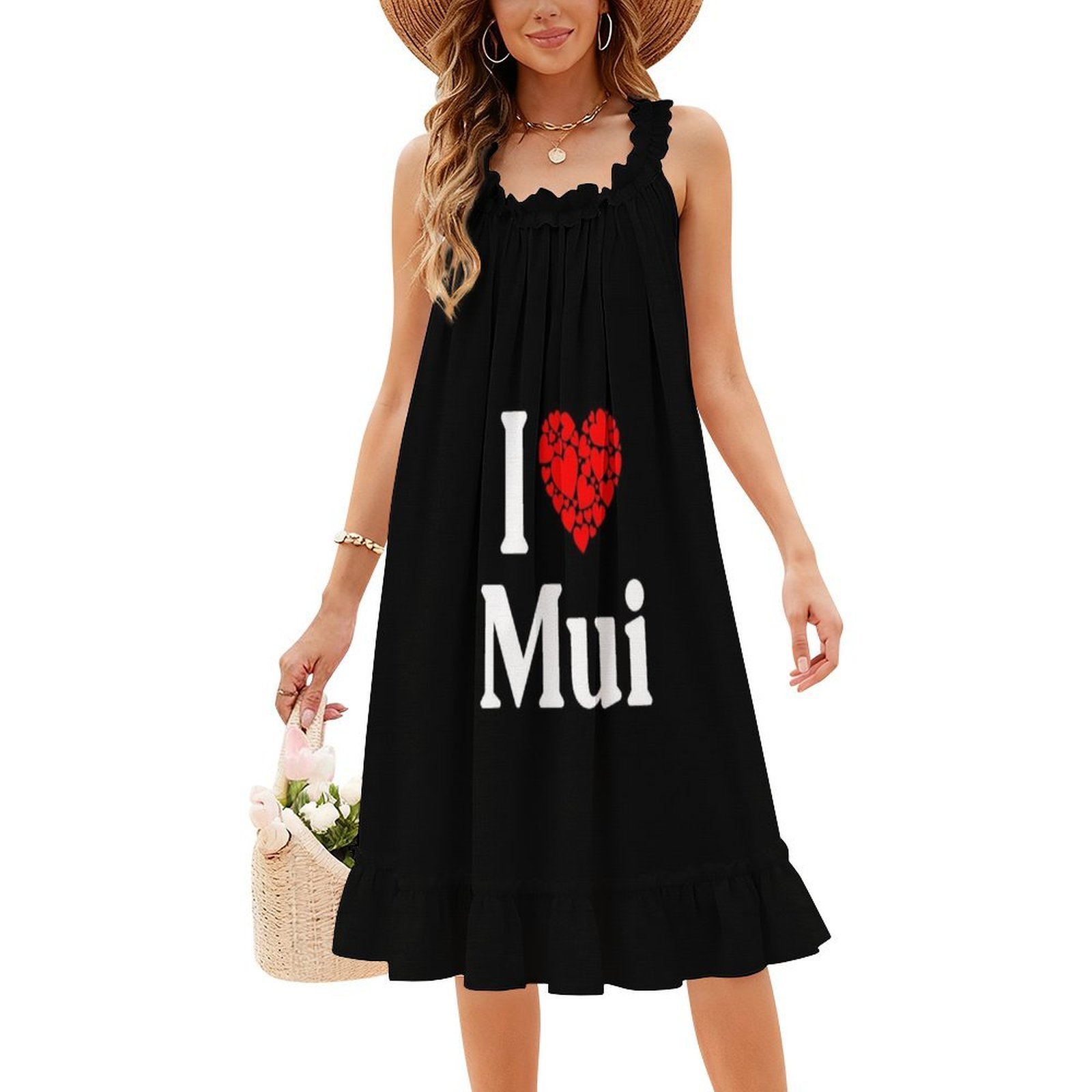 Mui Heart-I Love Mui Boho Chic - Women Fashion Dress Names ulasan dan harga