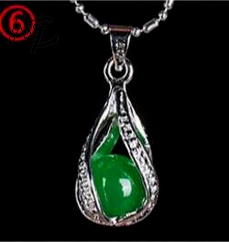 925 Silver Chinese Green Jade  - Women'S Fashion Jewellery ulasan dan harga